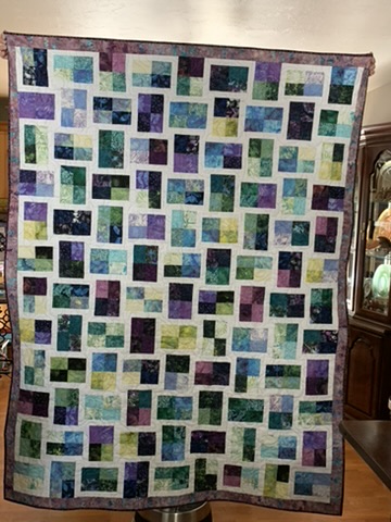 Full view of Rob’s Quilt by Michele Urbany Neely Puluti, made for Whit’s brother