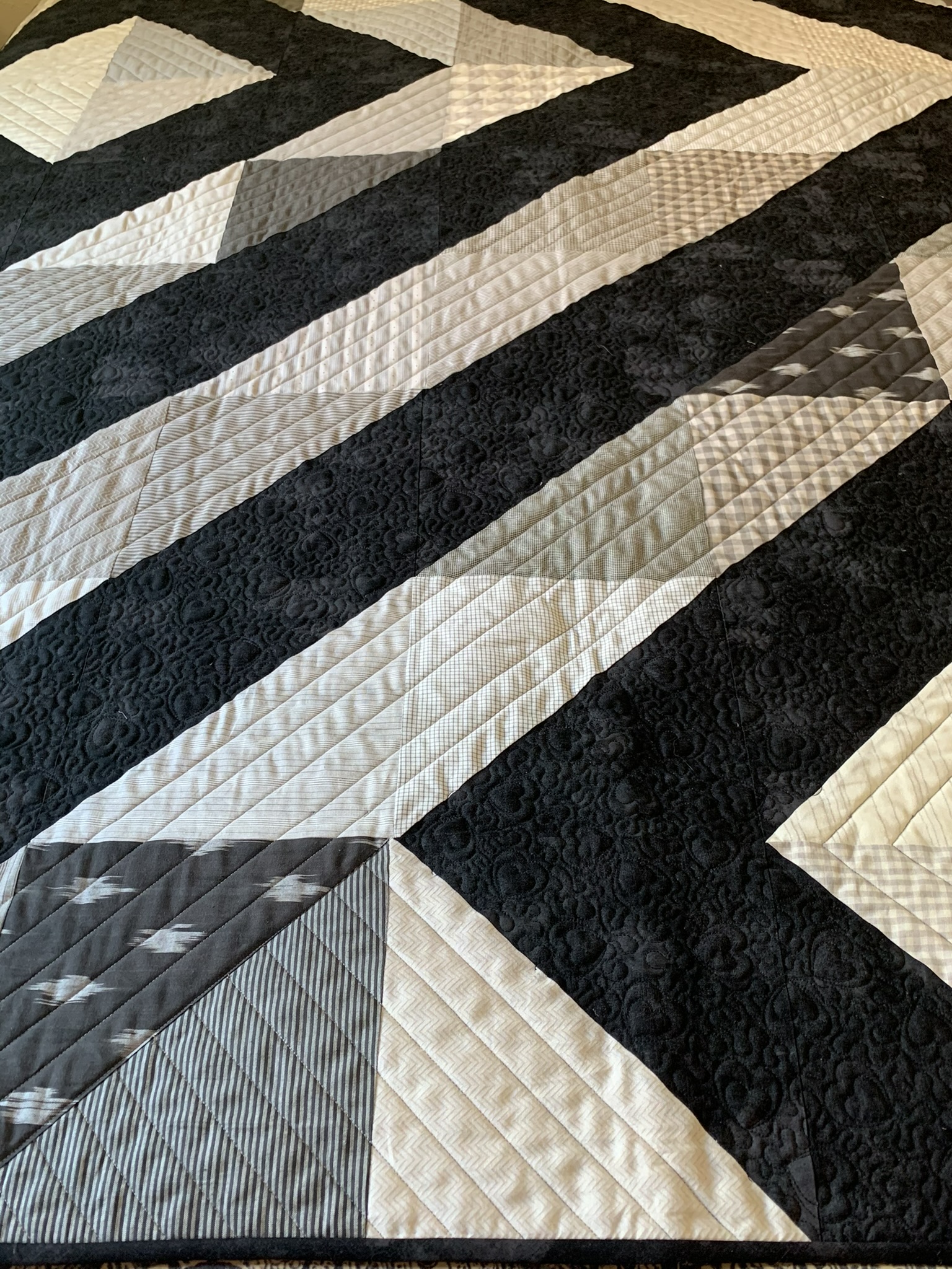 Close full view of Emma’s Quilt by Michele Urbany Neely Puluti, made for her daughter