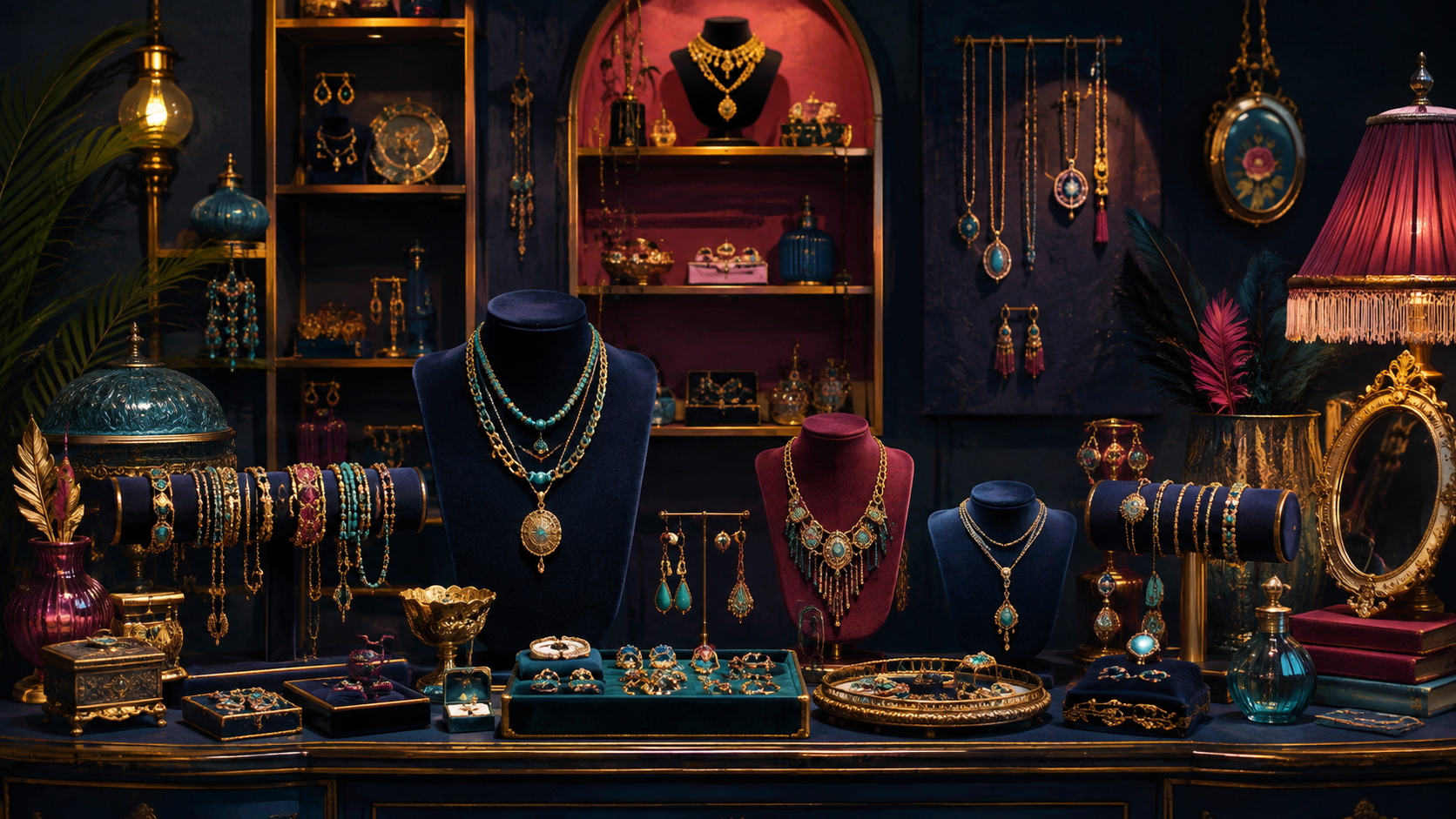 Fashion Jewelry illustrated collection
