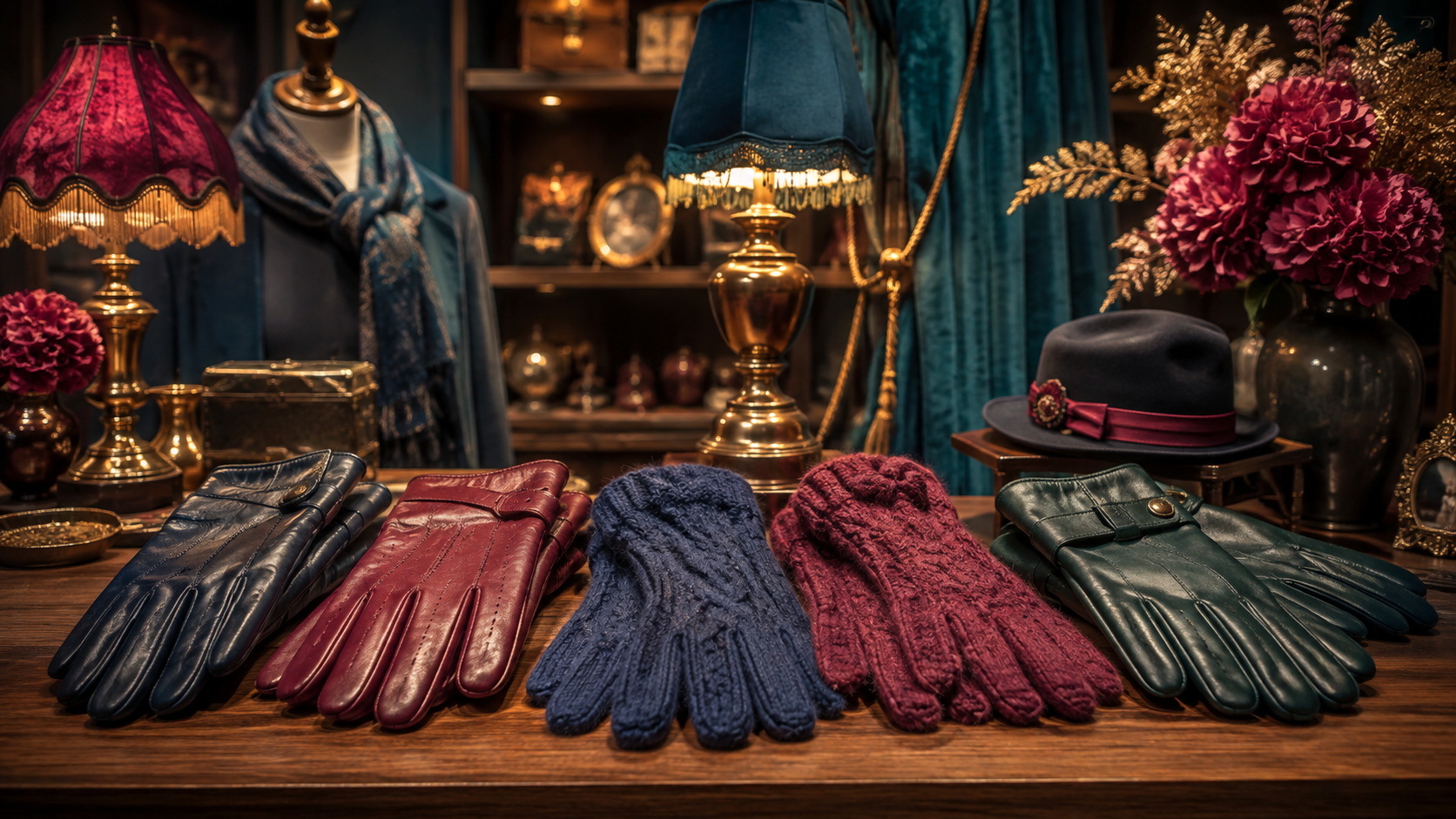 Gloves illustrated collection