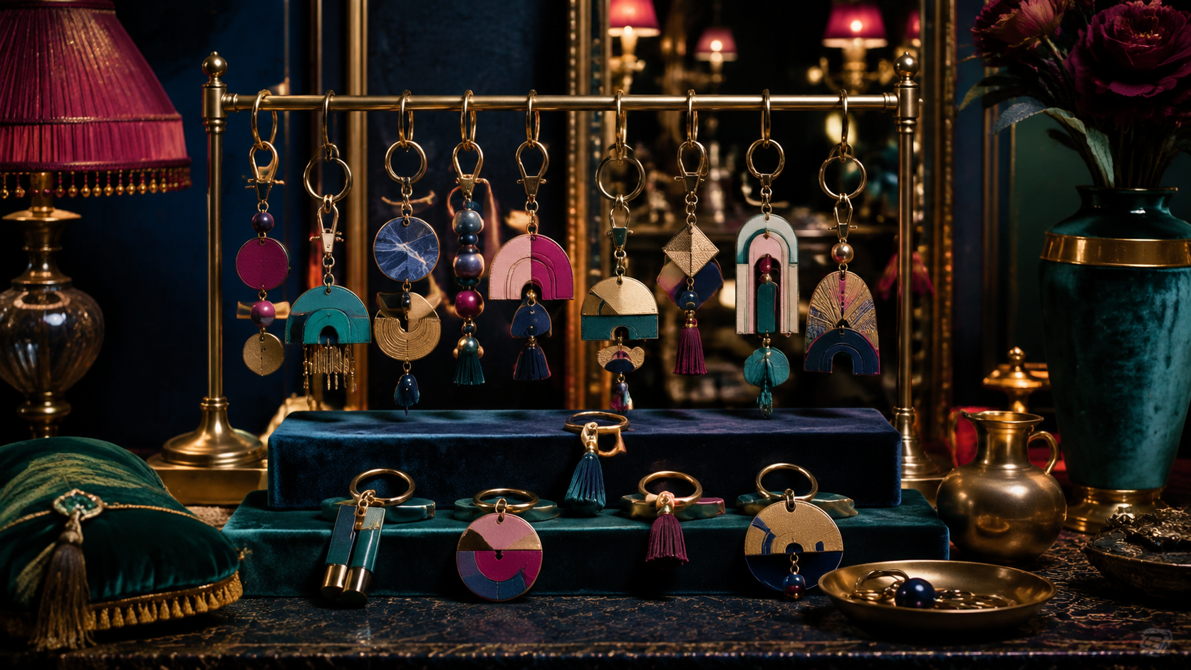 Keychains illustrated collection