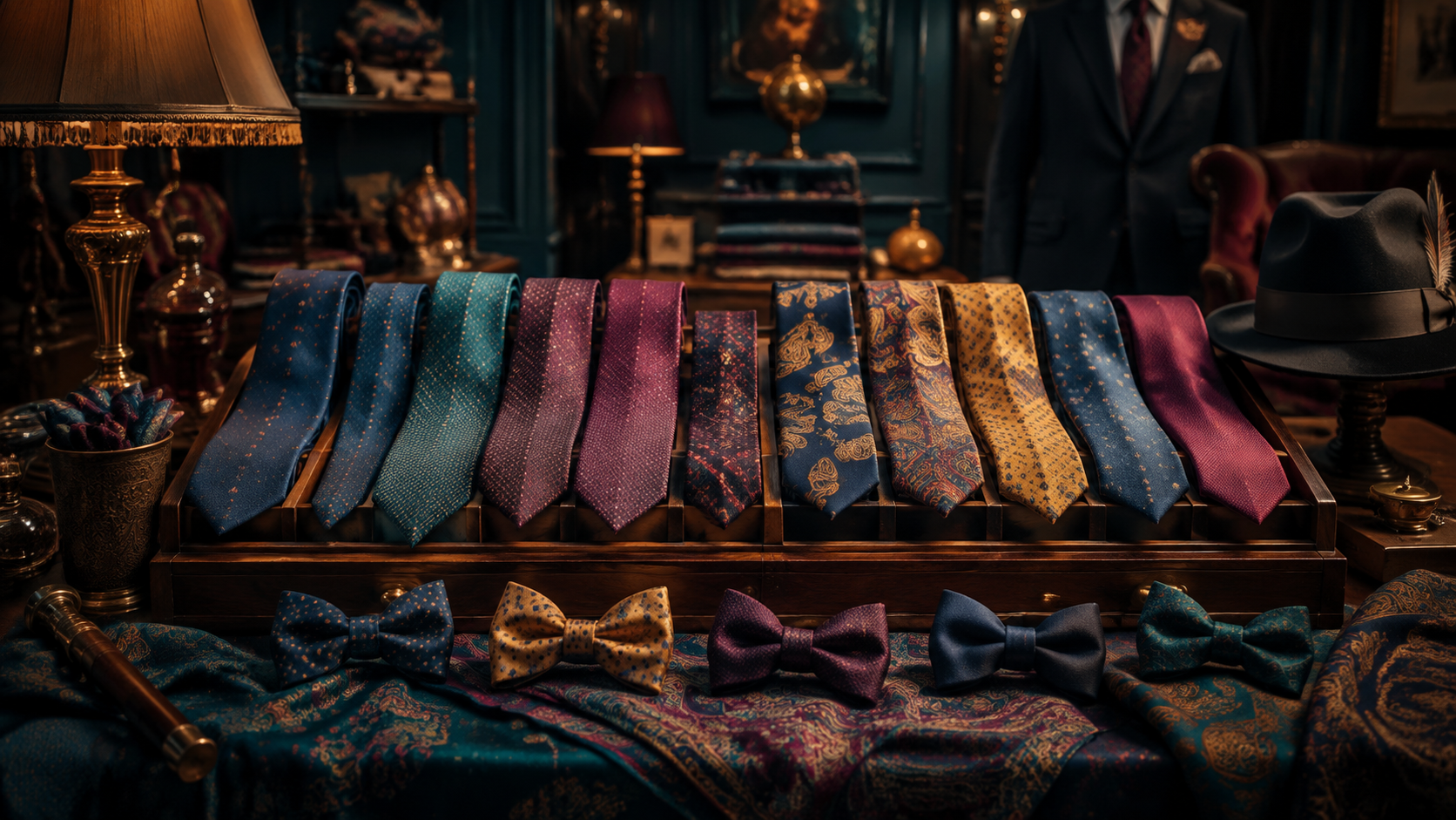 Ties & Bowties illustrated collection
