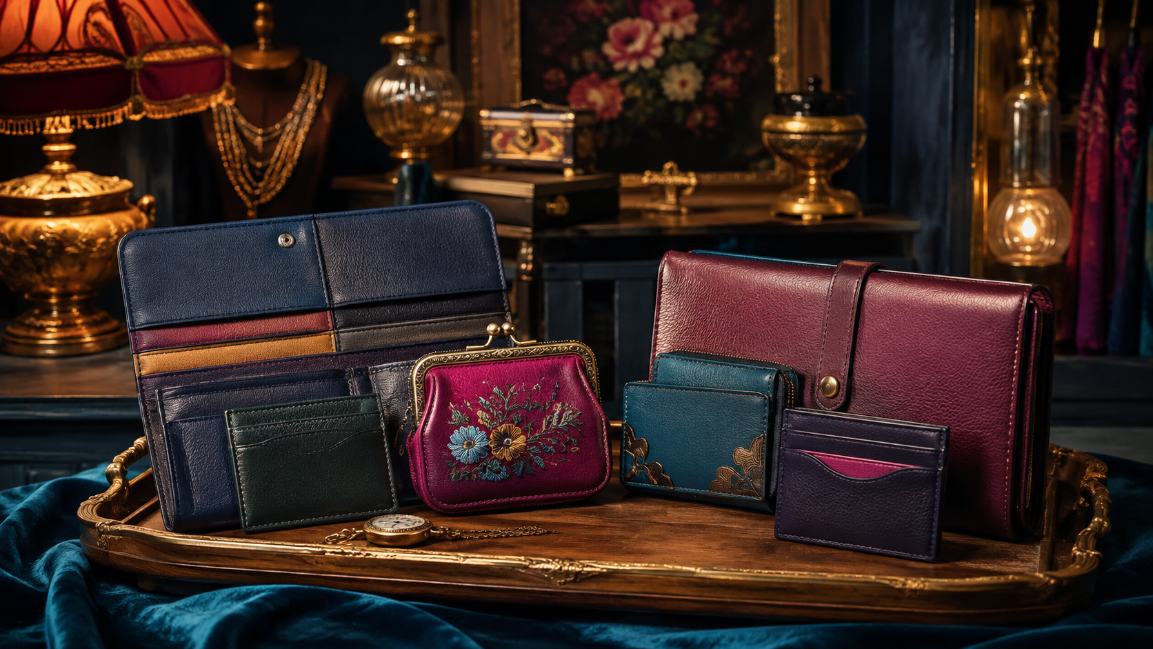 Wallets illustrated collection