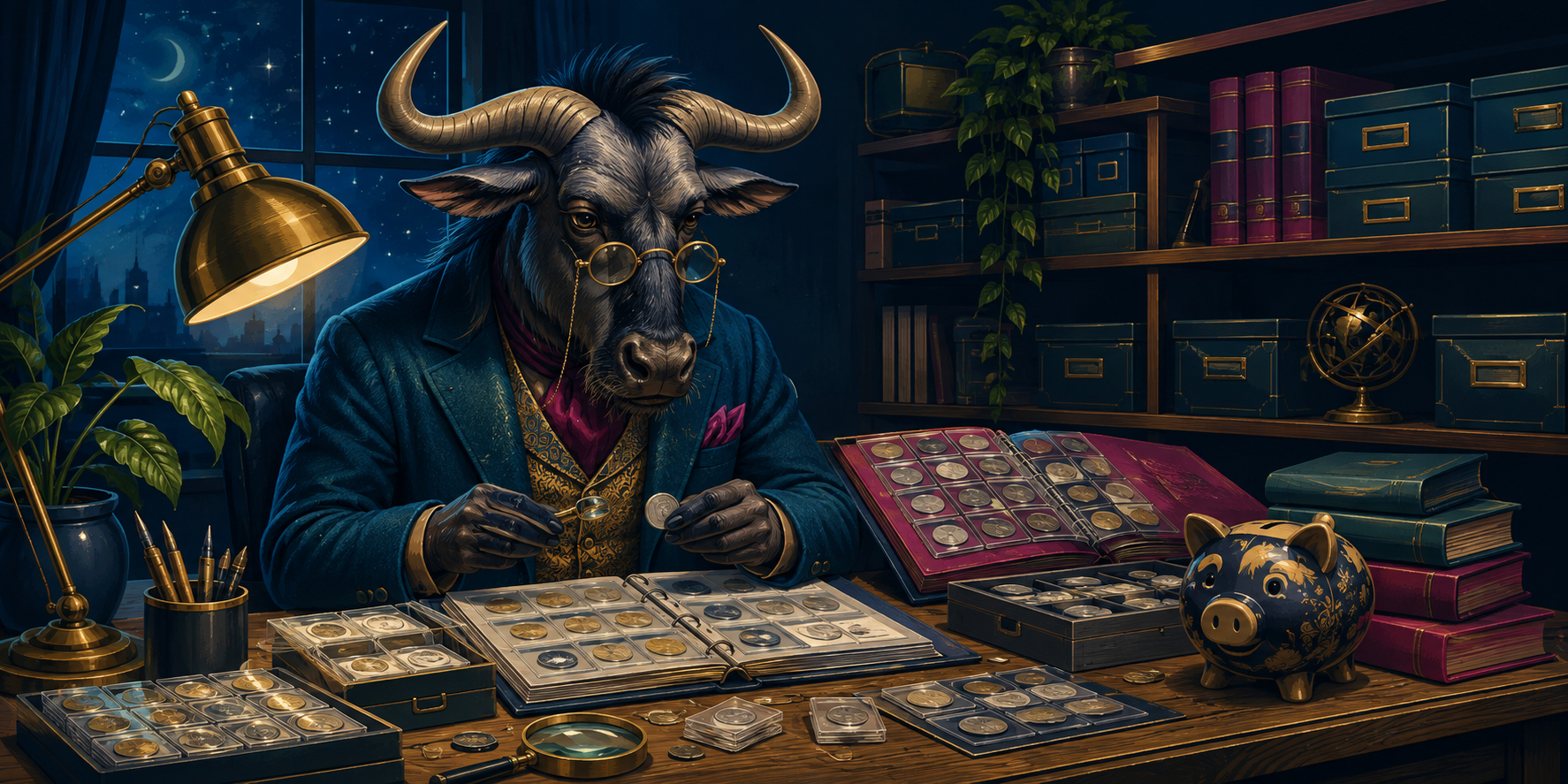 Illustrated gnu collector: Gnu Collector Supplies & Banks